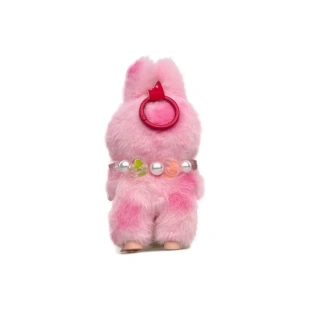 Брелок POP MART LABUBU, Pink Bubbles, Cute Hang Tag Box Vinyl Doll