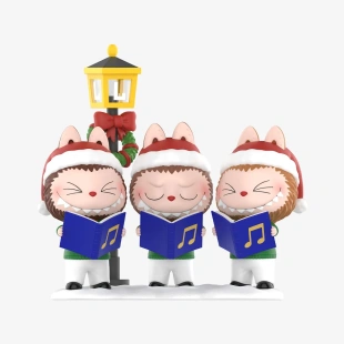 Набор секретных боксов с фигуркой POP MART LABUBU THE MONSTERS, Let's Christmas (Christmas Together) Series, Blind Box (фигурка попадается случайно) (12 коробок)
