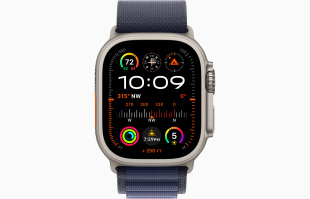 Apple Watch Ultra 2 (2024) // 49мм GPS + Cellular // Корпус из титана, ремешок Alpine Loop цвета "морской синий", М
