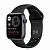 Купить Apple Watch Series 6 // 40мм GPS // Корпус из алюминия цвета «серый космос», спортивный ремешок Nike цвета «Антрацитовый/чёрный»
