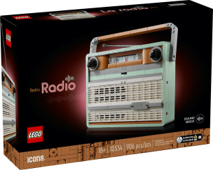 Конструктор Lego Icons Retro Radio (10334)