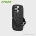 Чехол Crocs для iPhone 16 Pro (Черный)
