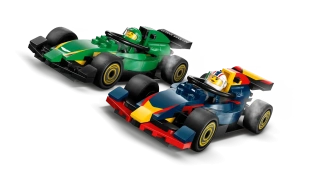 Конструктор Lego City Грузовик F1 с автомобилями RB20 и AMR24 F1 (60445)
