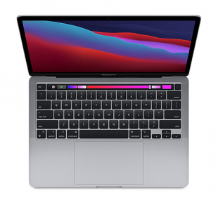 MacBook Pro 13" «Серый космос» (MYD82) + Touch Bar и Touch ID // Чип Apple M1 8-Core CPU, 8-Core GPU, 8 ГБ, 256 ГБ (Late 2020)