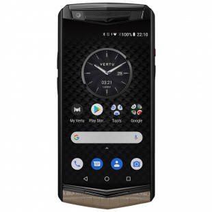 Vertu Aster P Gothic Titanium Elephant Skin Alligator