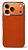 Чехол Golden Concept для iPhone 17 Pro, Alcantara Leather, Orange