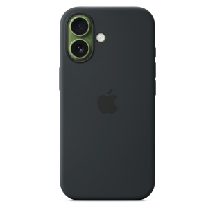 Силиконовый чехол MagSafe для iPhone 17 (Black)