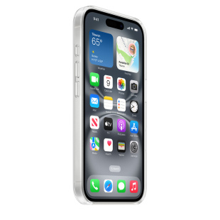 Прозрачный чехол MagSafe для iPhone 16 Plus