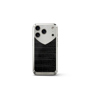 Чехол Golden Concept для iPhone 17 Pro Max, Magnetic Shield, Alligator Edition - Matte Black  Чехол Golden Concept для iPhone 17 Pro Max, Magnetic Shield, Alligator Edition - Matte Black