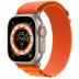Apple Watch Ultra // 49мм GPS + Cellular // Корпус из титана, ремешок Alpine Loop оранжевого цвета, L