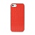 Накладка кожаная Melkco для iPhone 5C Leather Snap Cover Crocodile Print Pattern - Red