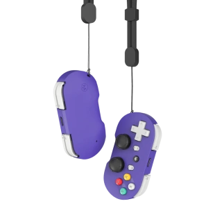 Маленький геймпад ATOM+ (Retro Purple)