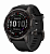 Купить Мультиспортивные часы Garmin Fenix 7S (42mm) Sapphire Solar, титановый угольно-серый DLC корпус, угольно-серый силиконовый ремешок