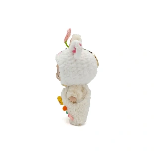 Брелок POP MART LABUBU THE MONSTERS, Floral Doodle Heartbeat Macaron, Vinyl Face Hang Tag Box 