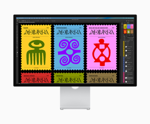 Монитор Studio Display с дисплеем Retina 5K, покрытие с использованием нано-структуры (Nano-texture glass), с регулируемой по наклону и высоте подставкой (Тilt- and height-adjustable stand) (2026)