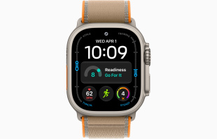 Apple Watch Ultra 4 (2026) // 49мм GPS+Cellular // Корпус из титана, ремешок Trail Loop песочного цвета