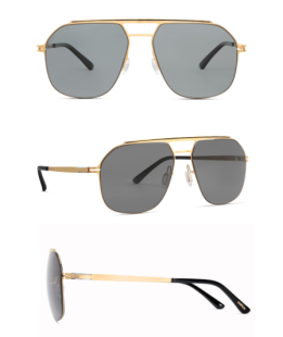 Солнечные очки Vertu Mita X Gentleman Sunglasses (Golden and Black/Черный с золотом)