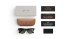 Умные очки Ray-Ban  Skyler (2-gen) (Черная глянцевая оправа, зеленые линзы)
