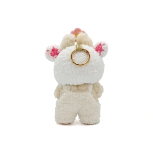 Брелок POP MART LABUBU THE MONSTERS, Floral Doodle Heartbeat Macaron, Vinyl Face Hang Tag Box 