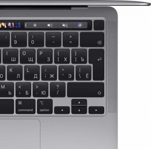 MacBook Pro 13" «Серый космос» (Custom) + Touch Bar и Touch ID // Чип Apple M1 8-Core CPU, 8-Core GPU, 8 ГБ, 1 ТБ (Late 2020)