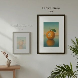 Умная рамка Fraimic Smart E Ink Canvas, 31,5" (Large Canvas)