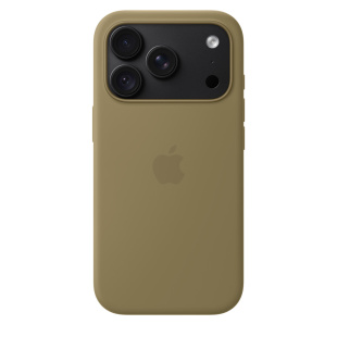 Силиконовый чехол Apple с MagSafe для iPhone 18 Pro Max (Olive)