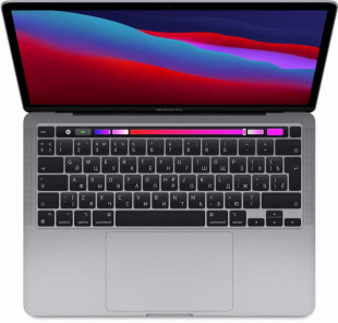 MacBook Pro 13" «Серый космос» (Custom) + Touch Bar и Touch ID // Чип Apple M1 8-Core CPU, 8-Core GPU, 16 ГБ, 2 ТБ (Late 2020)