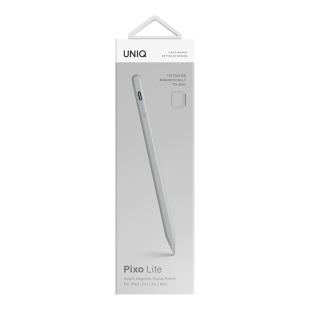 Стилус Uniq PIXO Lite Magnetic для Apple iPad 2018-2023 (Серый)