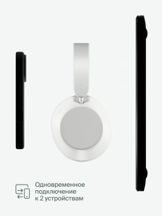 Беспроводные накладные наушники COMMO Etude (Молочный)