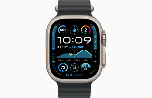 Apple Watch Ultra 2 (2024) // 49мм GPS + Cellular // Корпус из титана, ремешок Ocean Band черного цвета