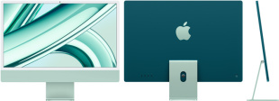 Apple iMac 24" (MQRP3) Retina 4,5K // Чип Apple M3 8-Core CPU, 10-Core GPU // 8 ГБ, 512 ГБ, Зеленый цвет (2023)
