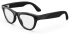 Умные очки Ray-Ban  Skyler (2-gen) (Черная глянцевая оправа, прозрачные линзы)