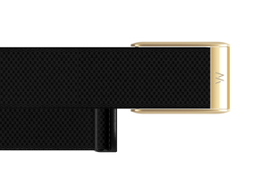 Ремешок 5.0 SuperKnit Luxe | Obsidian with Gold (Черный с Золотом)