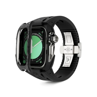 Корпус Golden Concept для Apple Watch, 49 мм, Racing Sport Edition, Silver Carbon