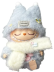 Брелок POP MART LABUBU, Kindergarten, Vinyl Face Hang Tag Box 