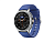 Samsung Galaxy Watch8 Classic (46 мм) Wifi+LTE, Черный, Гибридный ремешок синего цвета
