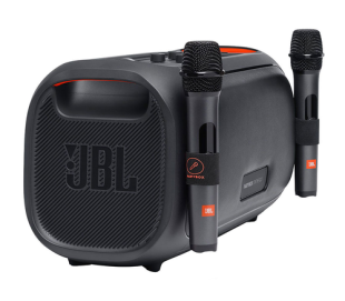 JBL PartyBox On-The-Go (с двумя микрофонами)