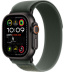 Apple Watch Ultra 2 (2024) // 49мм GPS + Cellular // Корпус из черного титана, ремешок Trail Loop зеленого цвета, M/L