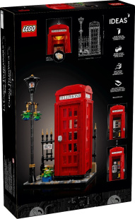 Конструктор LEGO Red London Telephone Box / Красная телефонная будка (21347)