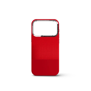 Чехол Golden Concept для iPhone 18 Pro Max, Vegan Leather (Red)
