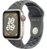 Apple Watch SE // 44мм GPS+Cellular // Корпус из алюминия цвета «сияющая звезда», спортивный ремешок Nike цвета «Карго хаки» (2024)