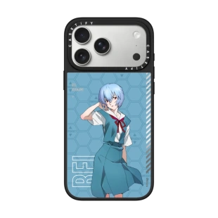 Чехол The Evangelion x CASETiFY Collection для iPhone 17 Pro (Rei Ayanami)