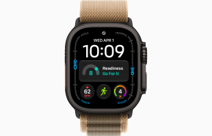 Apple Watch Ultra 4 (2026) // 49мм GPS+Cellular // Корпус из черного титана, ремешок Alpine Loop песочного цвета