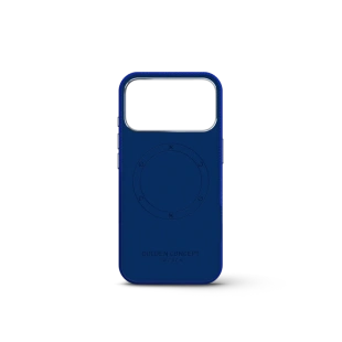 Чехол Golden Concept для iPhone 18 Pro, Vegan Leather (Deep Blue)