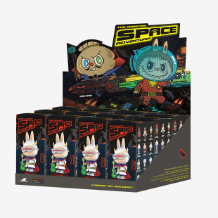 Набор секретных боксов с фигуркой POP MART LABUBU THE MONSTERS, Space Adventures Series, Blind Box (фигурка попадается случайно) (12 коробок)