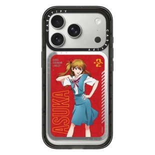 Подставка-кардхолдер The Evangelion x CASETiFY Snappy Cardholder Stand, Asuka Shikinami Langley