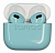 AirPods (3‑го поколения) (2021) - беспроводные наушники Apple с зарядным кейсом (Бирюзовый, глянец)