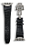 Ремешок Golden Concept для Apple Watch, Alligator Leather (Black/Titanium Grey)
