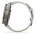 Мультиспортивные часы Garmin Fenix 9 Pro (43mm), титановый корпус, светло-серый силиконовый ремешок (Fog Gray/Dark Sandstone)
