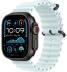 Apple Watch Ultra 2 (2024) // 49мм GPS + Cellular // Корпус из черного титана, ремешок Ocean Band цвета "ледяной синий"
